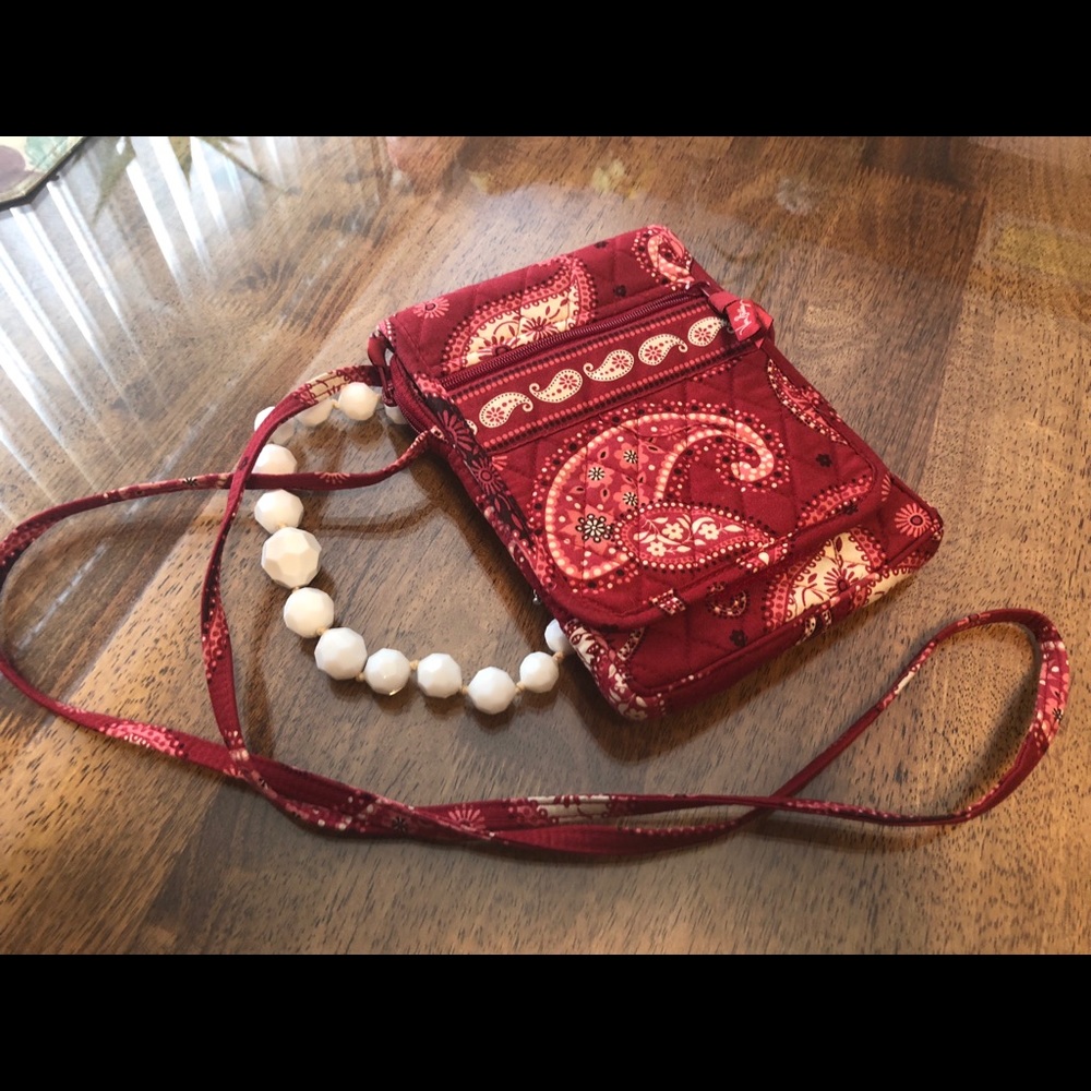 Red Vera Bradley Crossbody